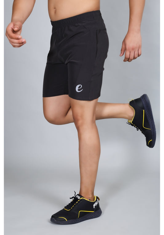 Ethan Solid Men Plain Sports Shorts