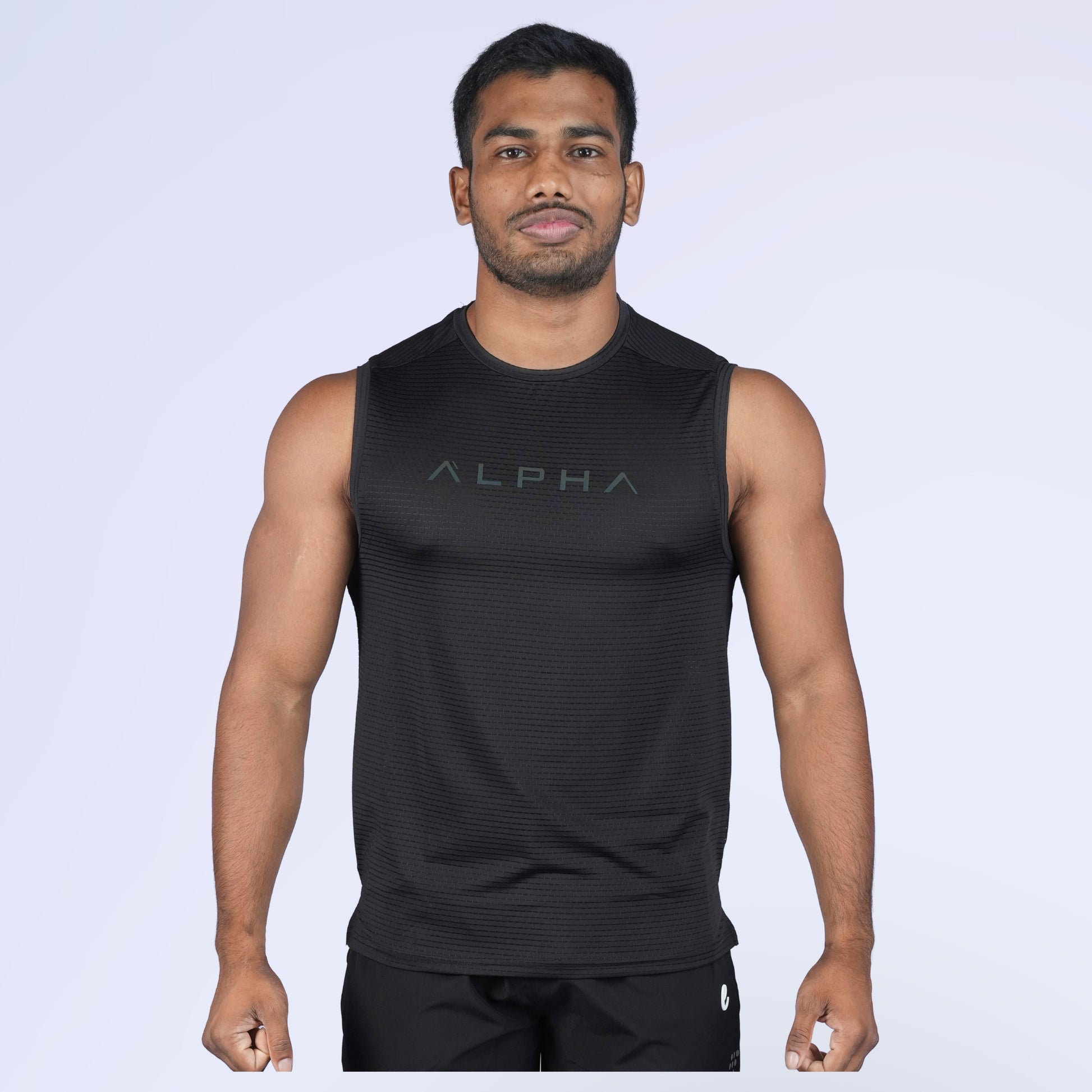 Ethan Alpha Cutsleeve Tank Top / Sleeveelss