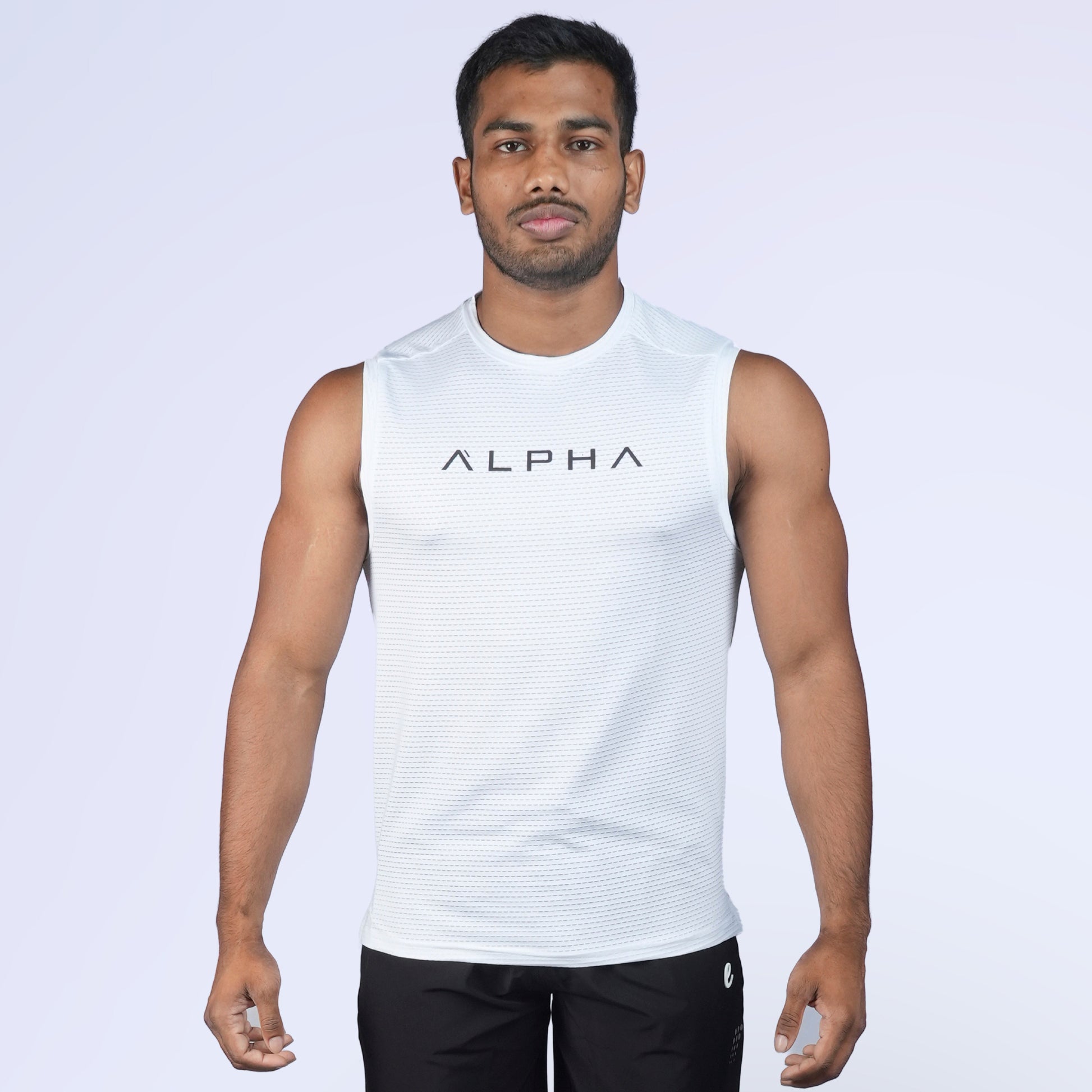 Ethan Alpha Cutsleeve Tank Top / Sleeveelss