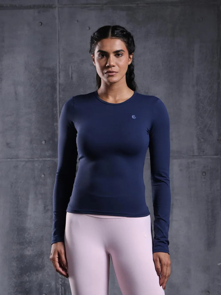 Midnight Sculpt Women's Performance Long Sleeve T-Shirt