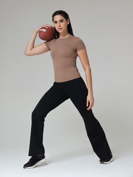 Onyx Flow Flared Leggings