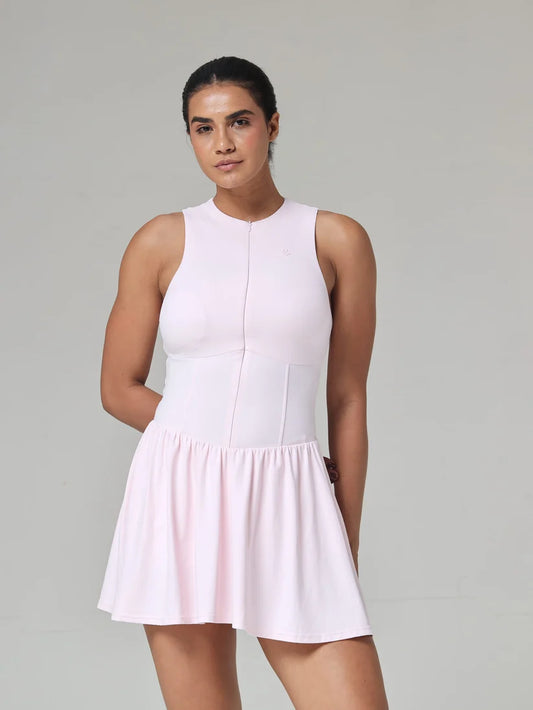 Blush Sculpt Court Dress