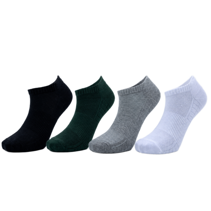 Ethan Men Geometric Print Ankle Length (Pack of 4)
