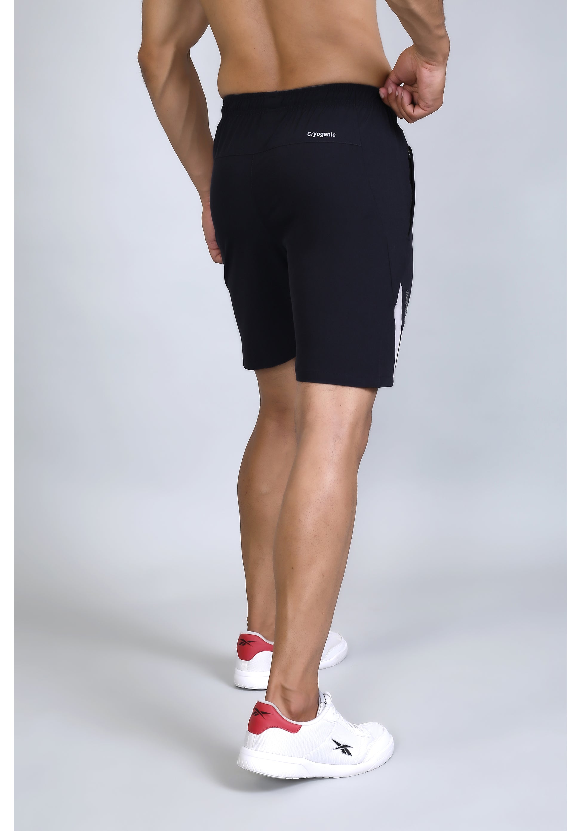 Ethan Solid Men Elasticated Towel Sports Shorts