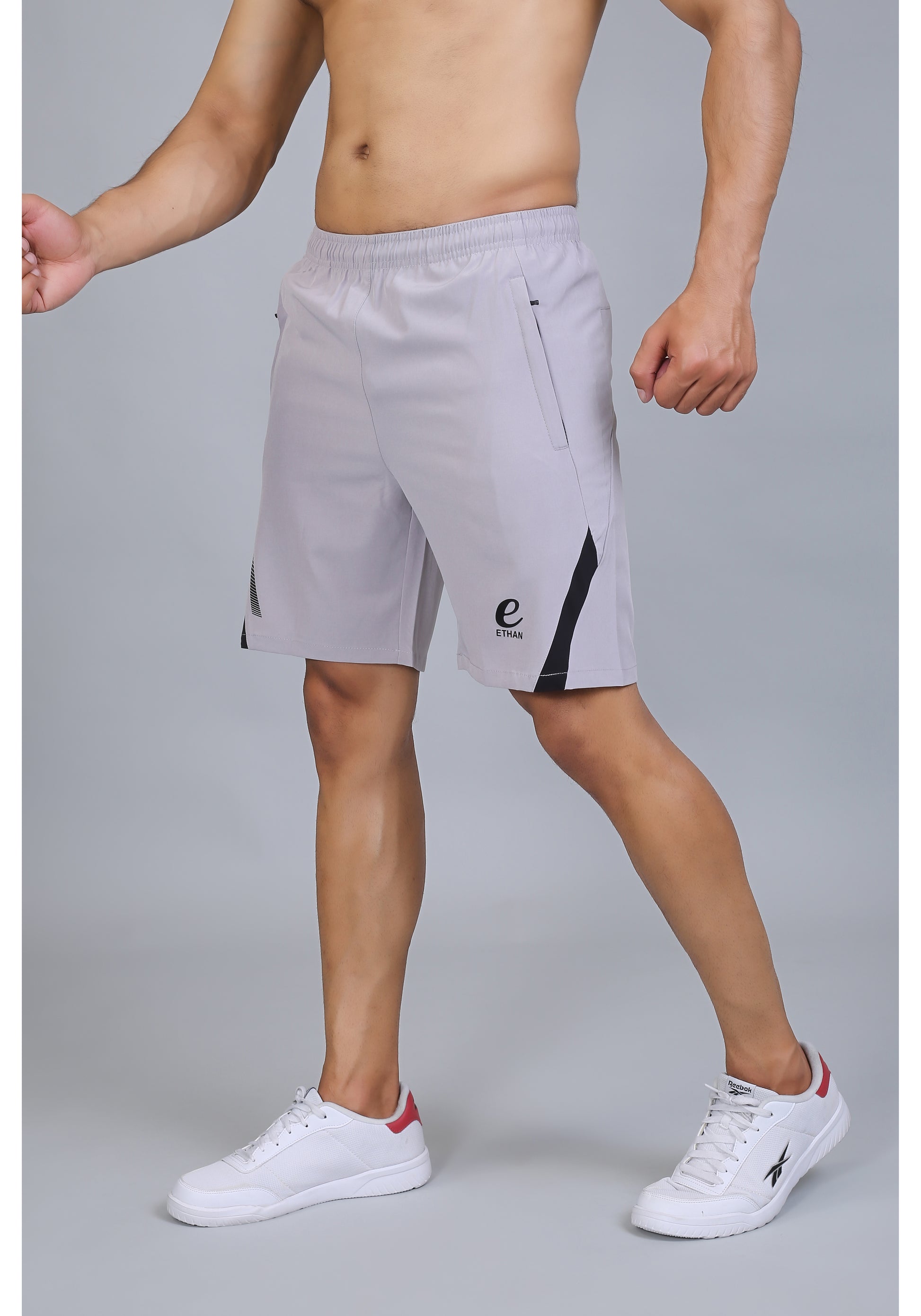 Ethan Solid Men Elasticated Towel Sports Shorts