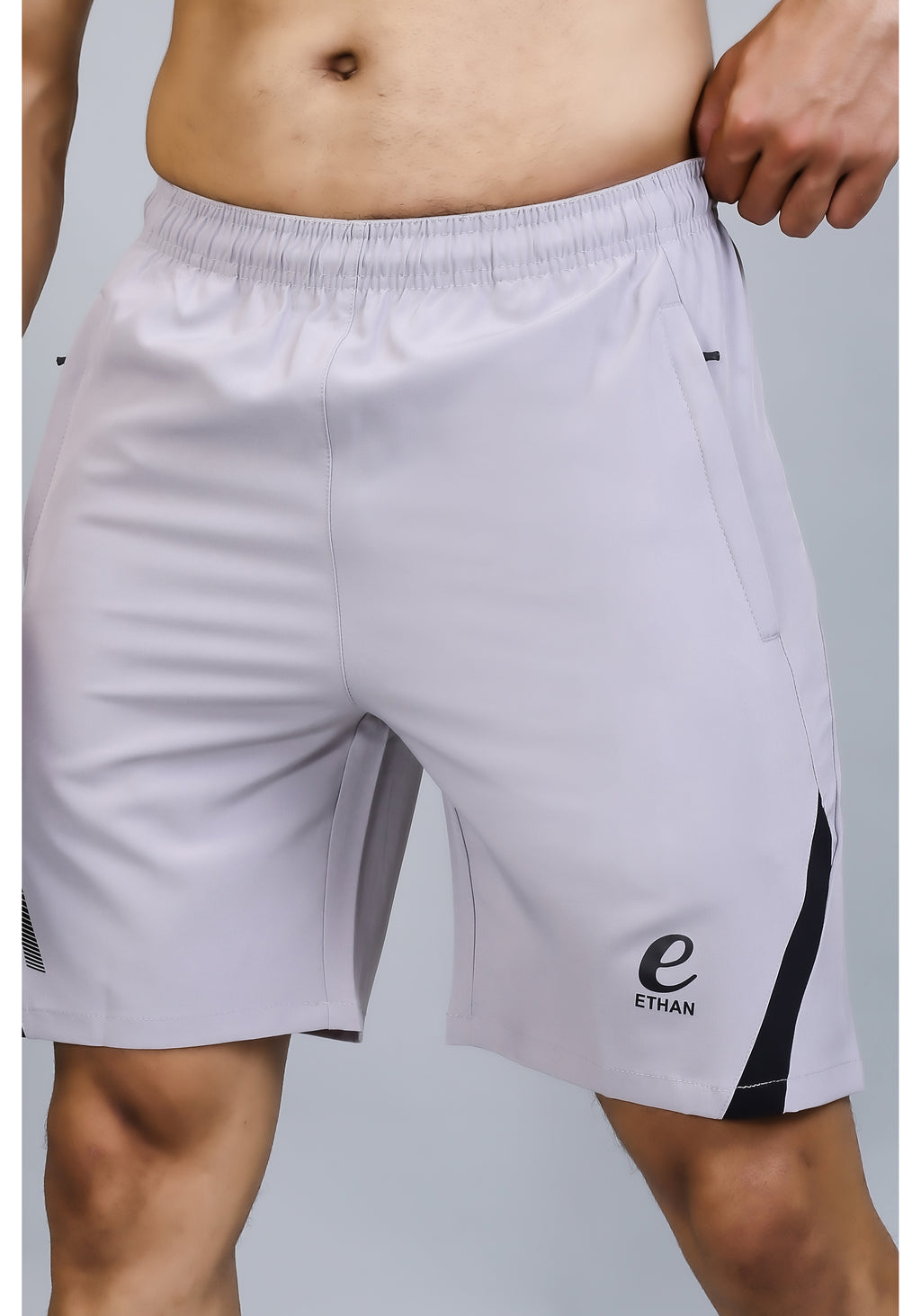 Ethan Solid Men Elasticated Towel Sports Shorts