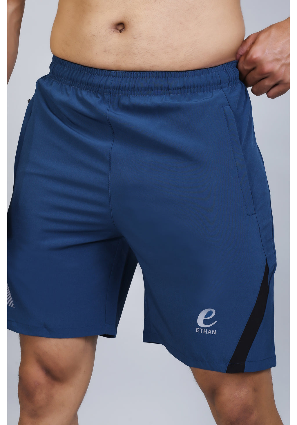 Ethan Solid Men Elasticated Towel Sports Shorts