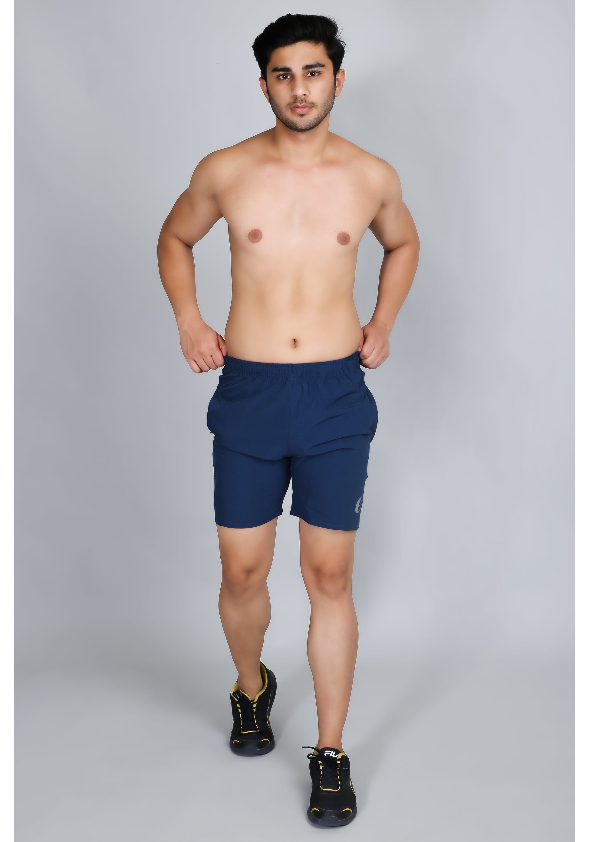 Ethan Solid Men Plain Sports Shorts
