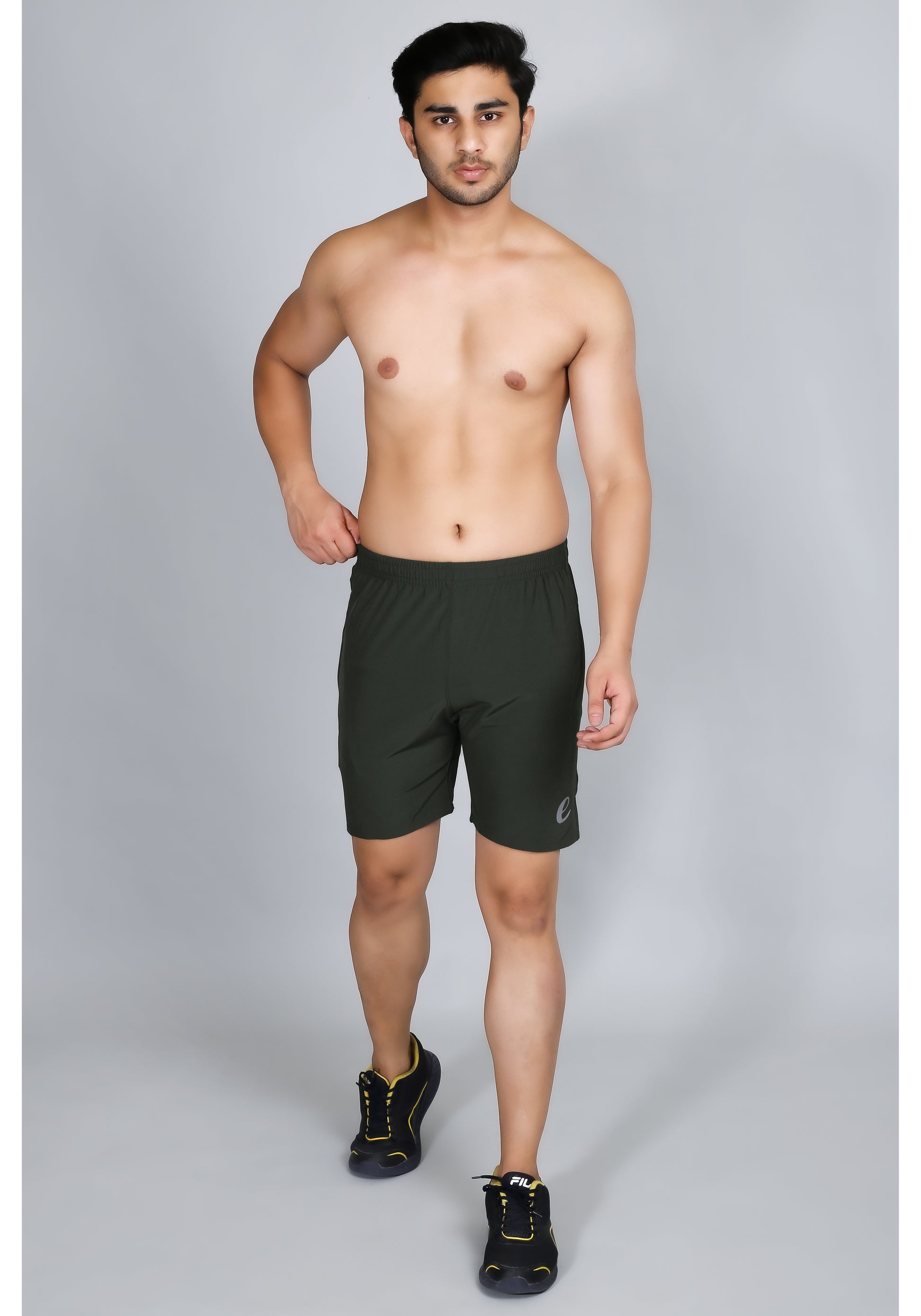 Ethan Solid Men Plain Sports Shorts