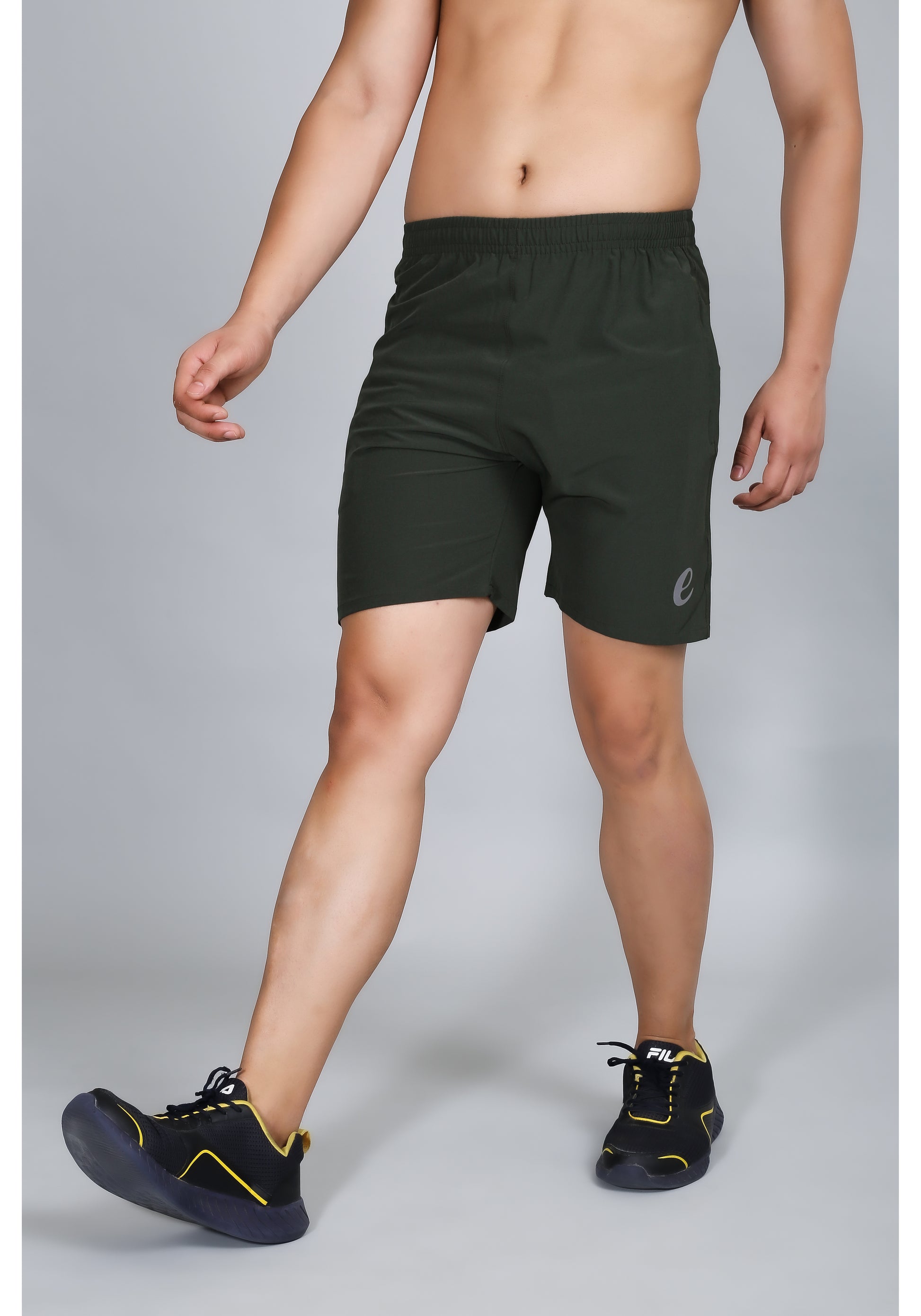 Ethan Solid Men Plain Sports Shorts