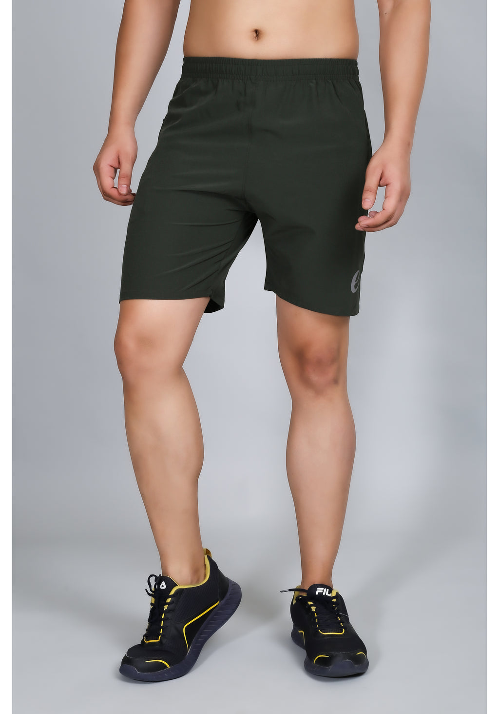 Ethan Solid Men Plain Sports Shorts