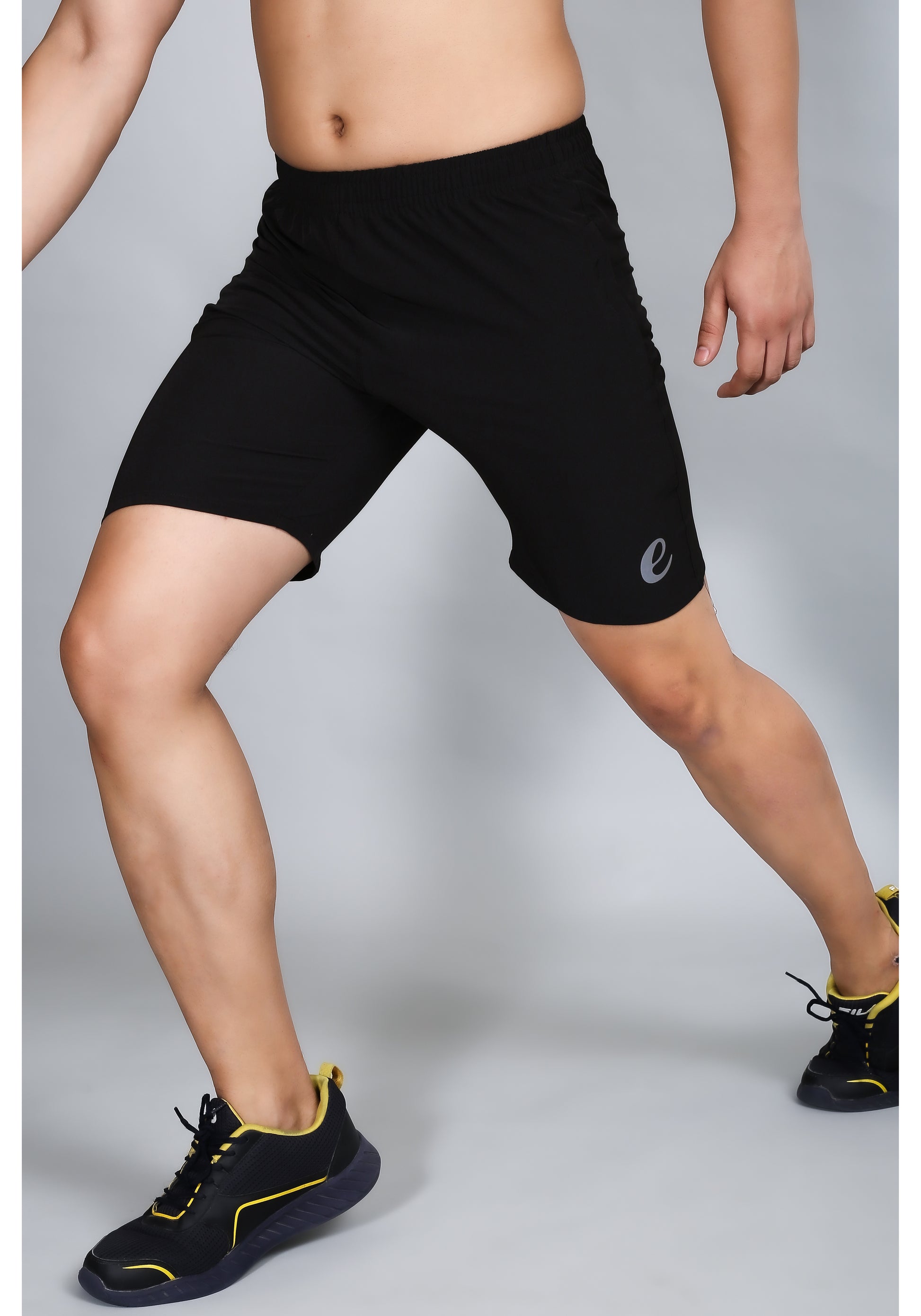 Ethan Solid Men Plain Sports Shorts