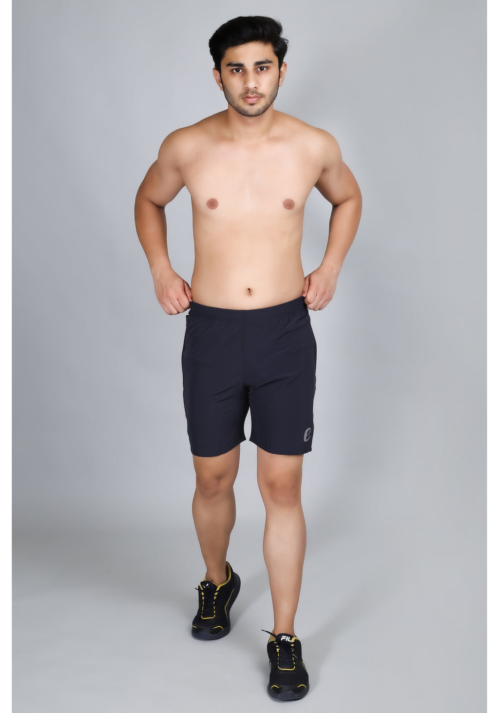 Ethan Solid Men Plain Sports Shorts