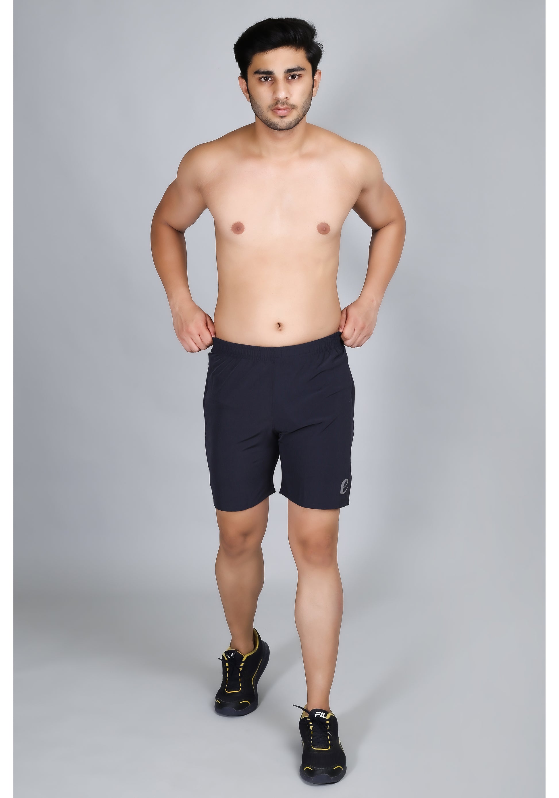 Ethan Solid Men Plain Sports Shorts