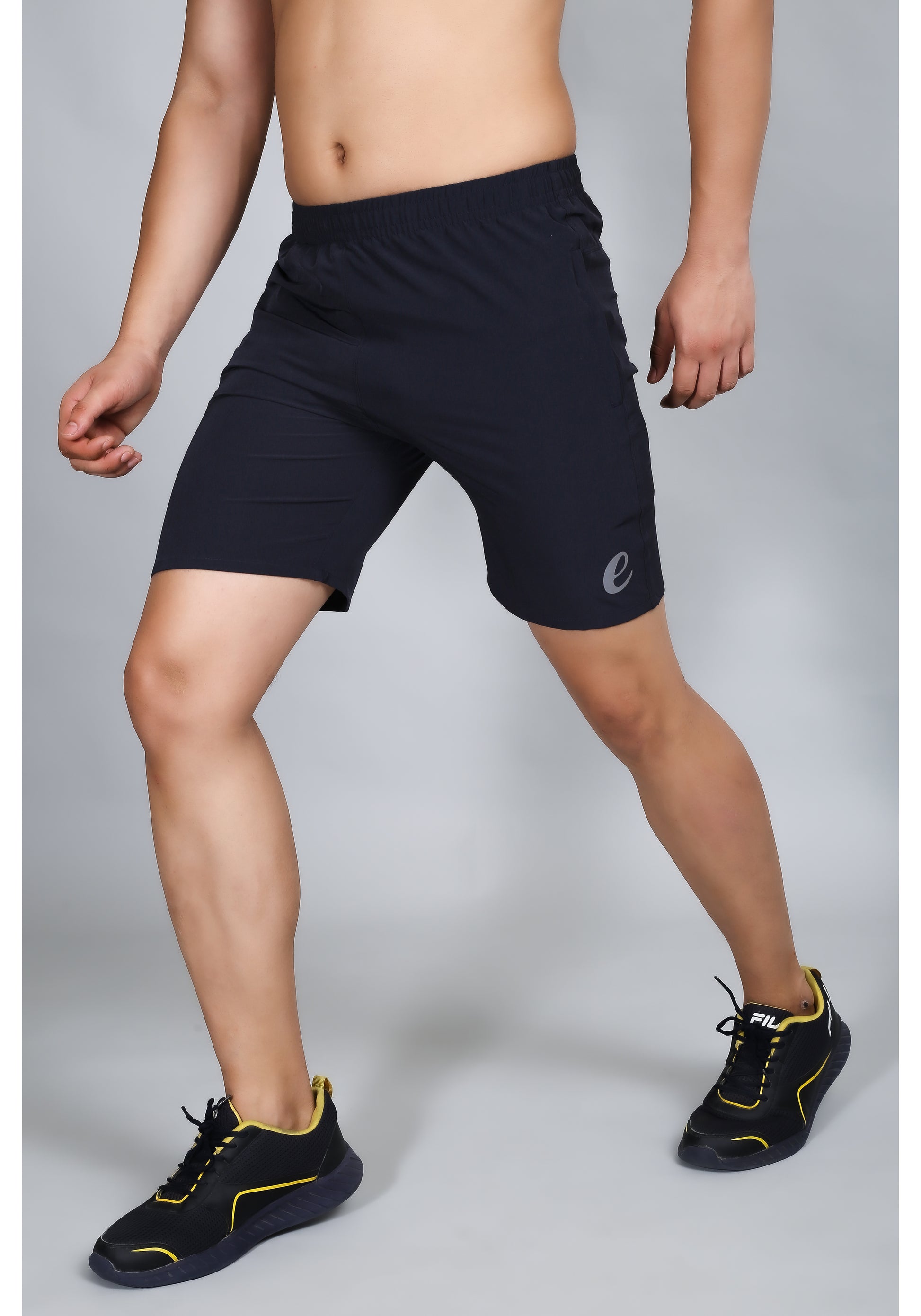 Ethan Solid Men Plain Sports Shorts