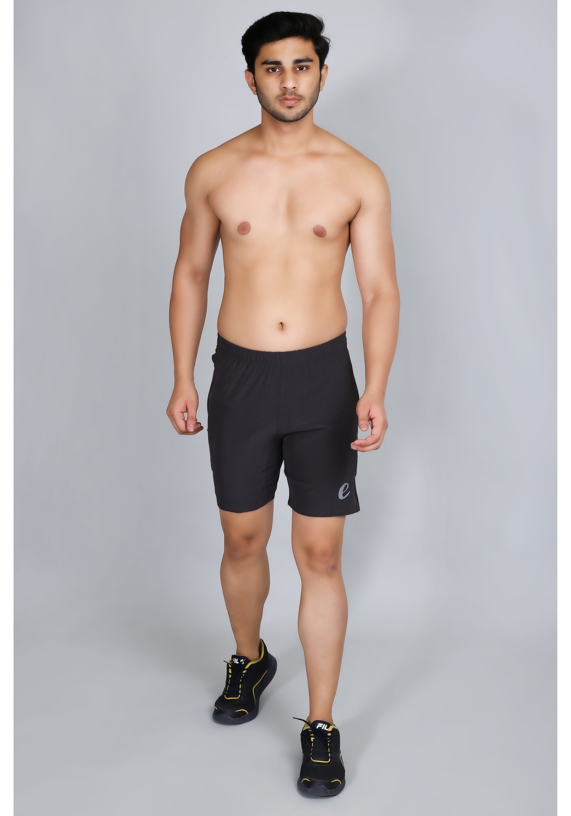 Ethan Solid Men Plain Sports Shorts