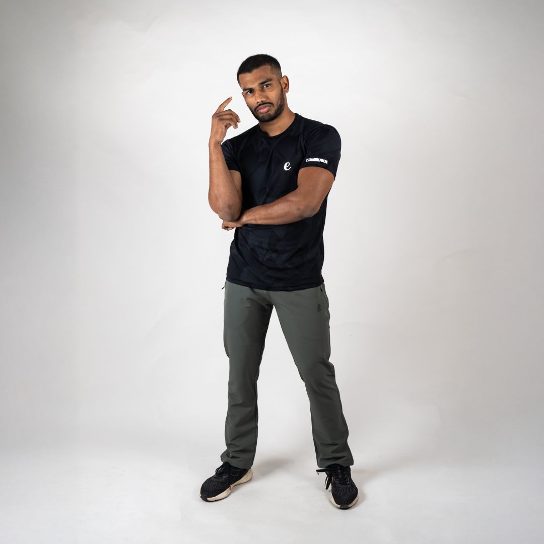 Ethan Half Sleeve Printed T-Shirt