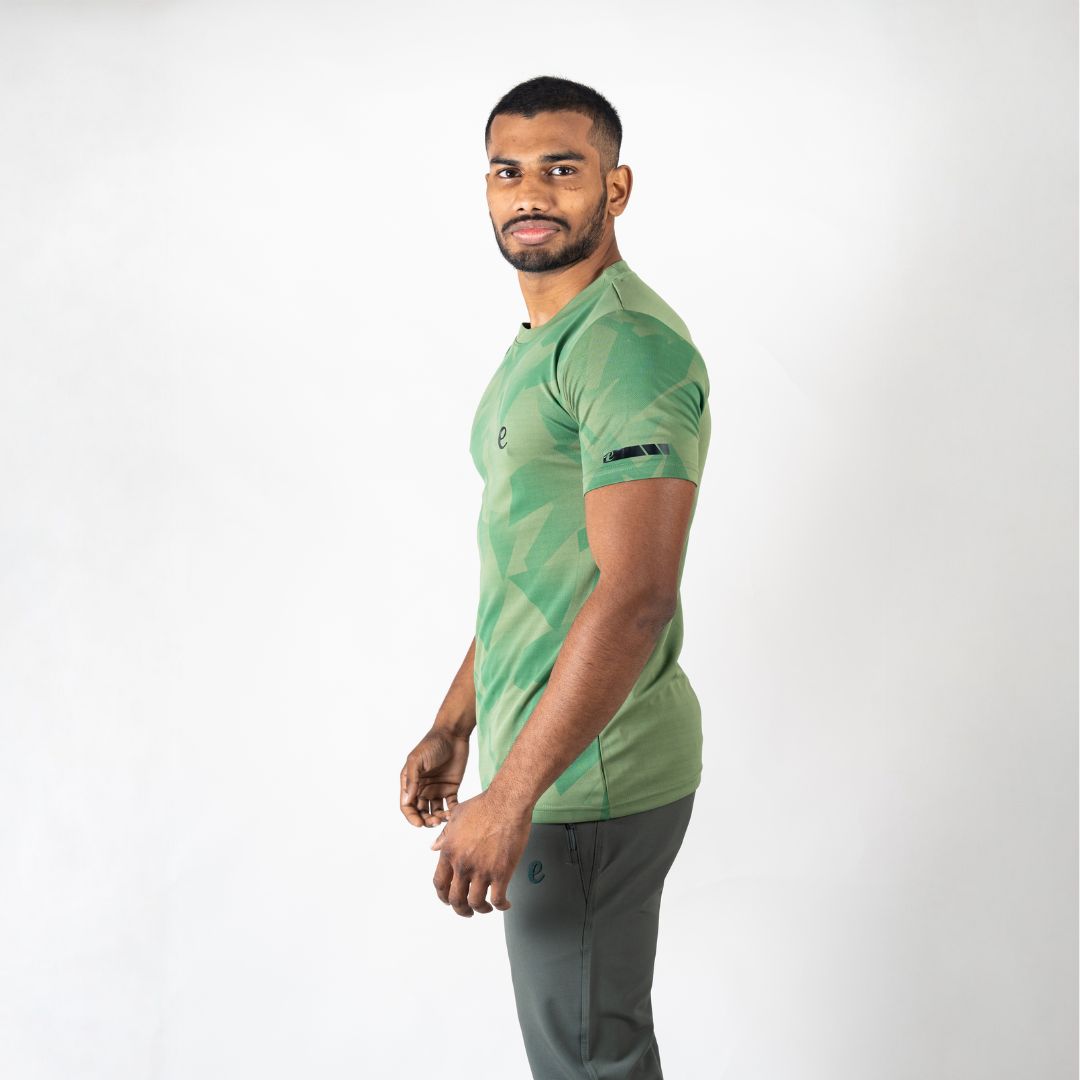 Ethan Half Sleeve Printed T-Shirt
