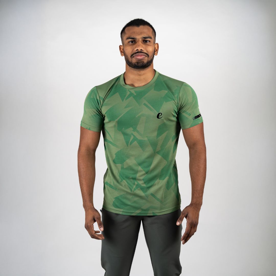 Ethan Half Sleeve Printed T-Shirt