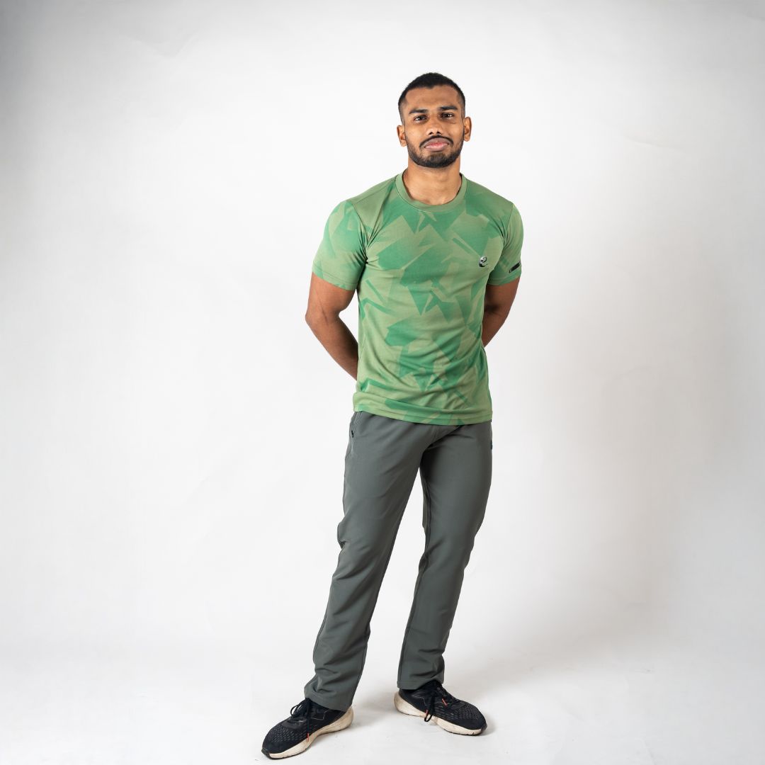 Ethan Half Sleeve Printed T-Shirt