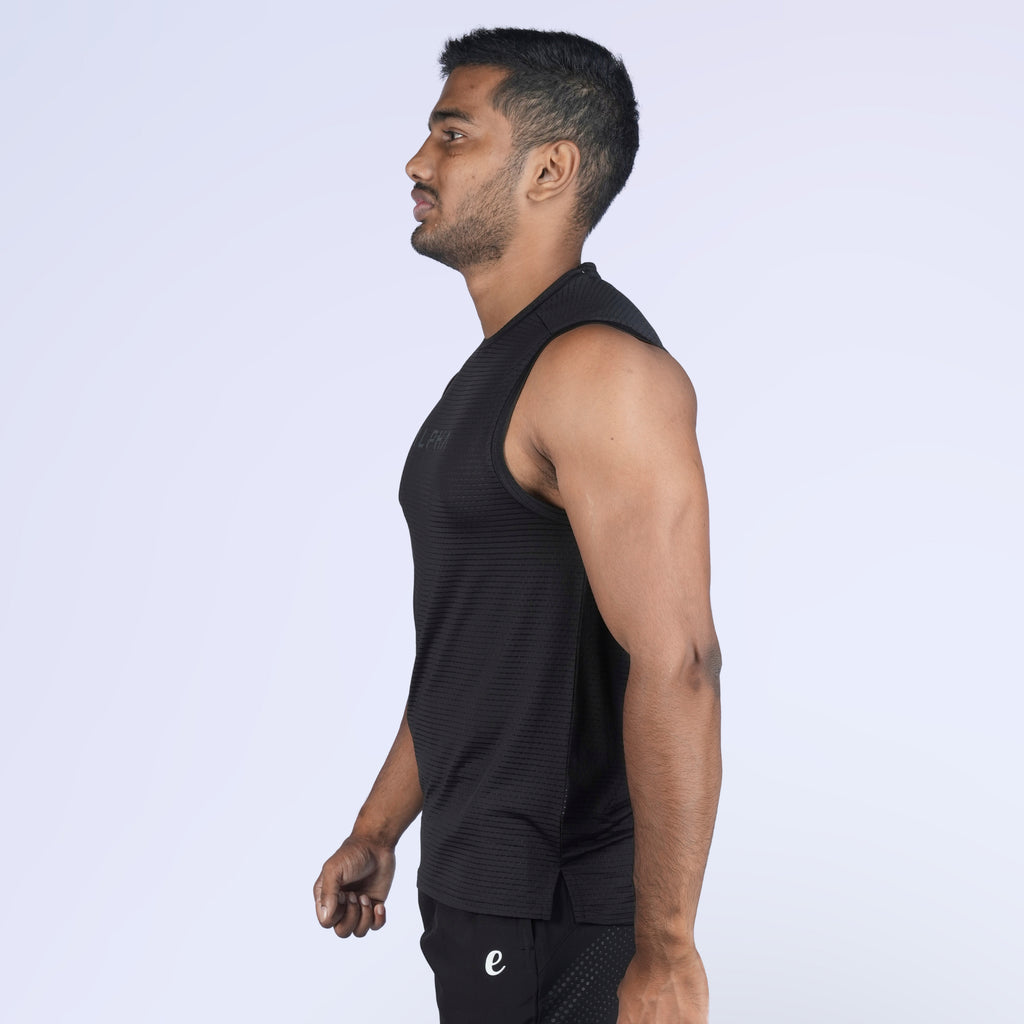 Ethan Alpha Cutsleeve Tank Top / Sleeveelss