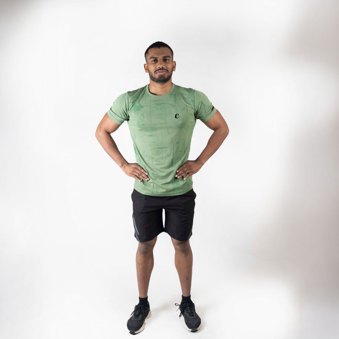 Ethan Half Sleeve Printed T-Shirt