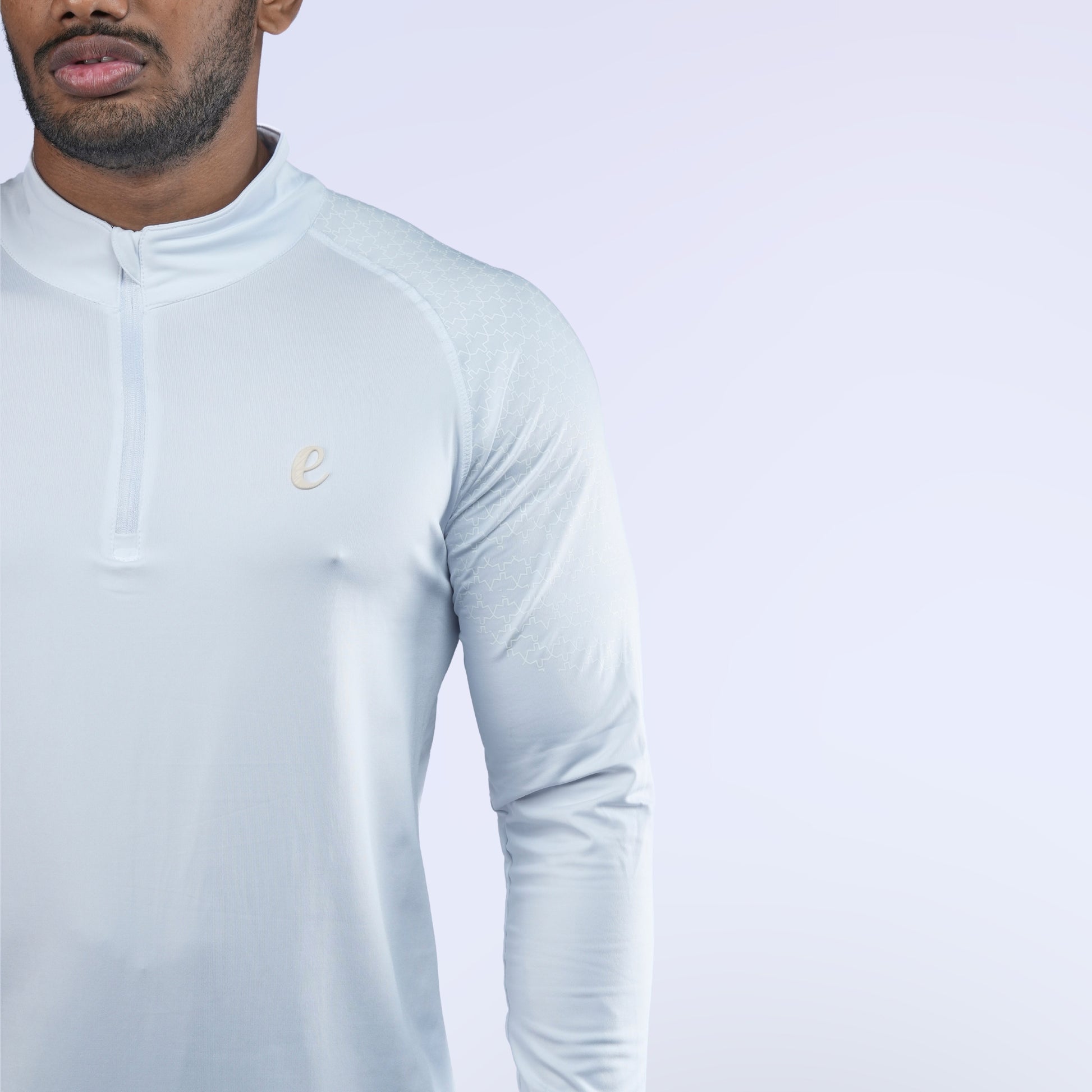 Ethan Full Sleeves Zipper With Shoulder Print