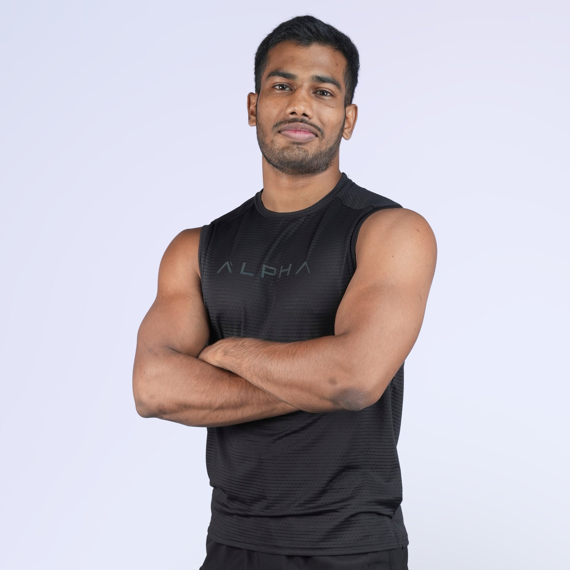 Ethan Alpha Cutsleeve Tank Top / Sleeveelss