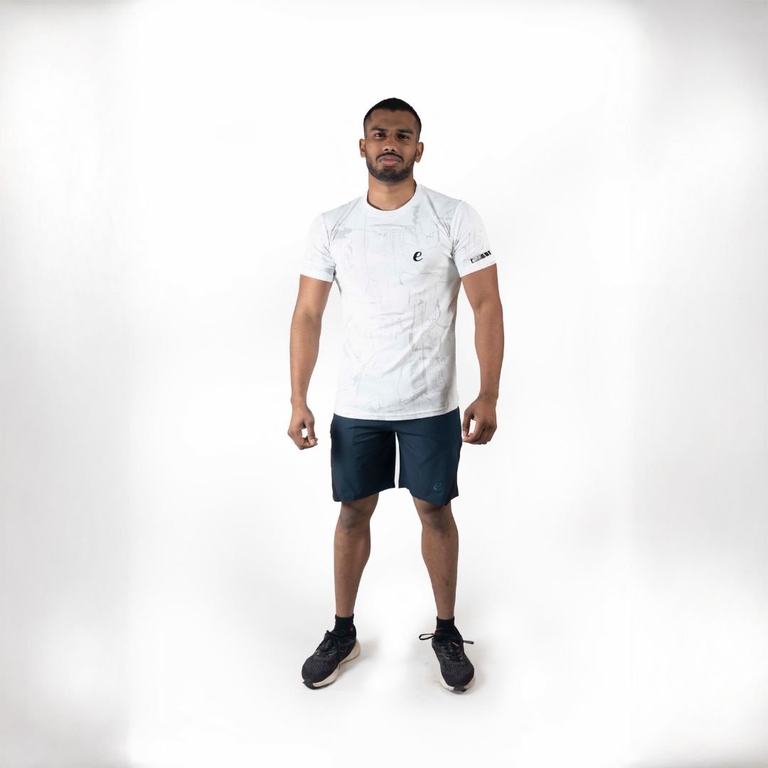 Ethan Half Sleeve Printed T-Shirt
