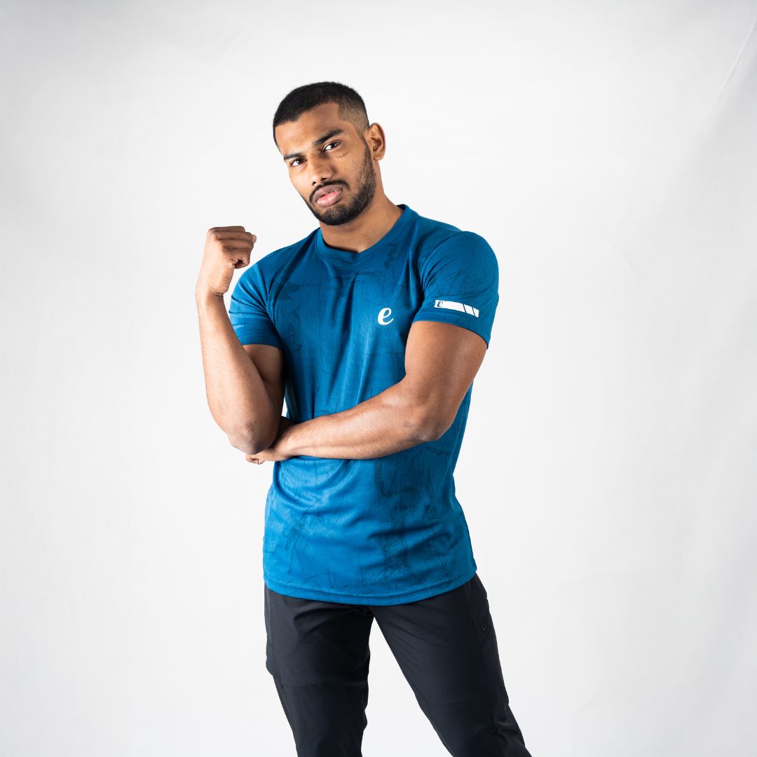 Ethan Half Sleeve Printed T-Shirt