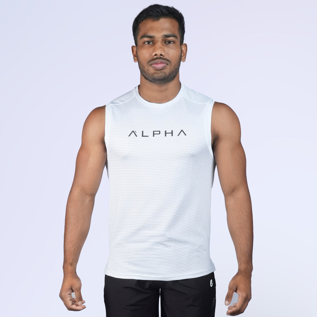 Ethan Alpha Cutsleeve Tank Top / Sleeveelss