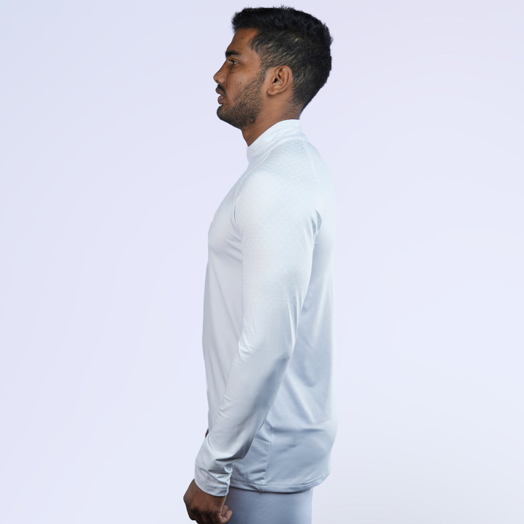 Ethan Full Sleeves Zipper With Shoulder Print
