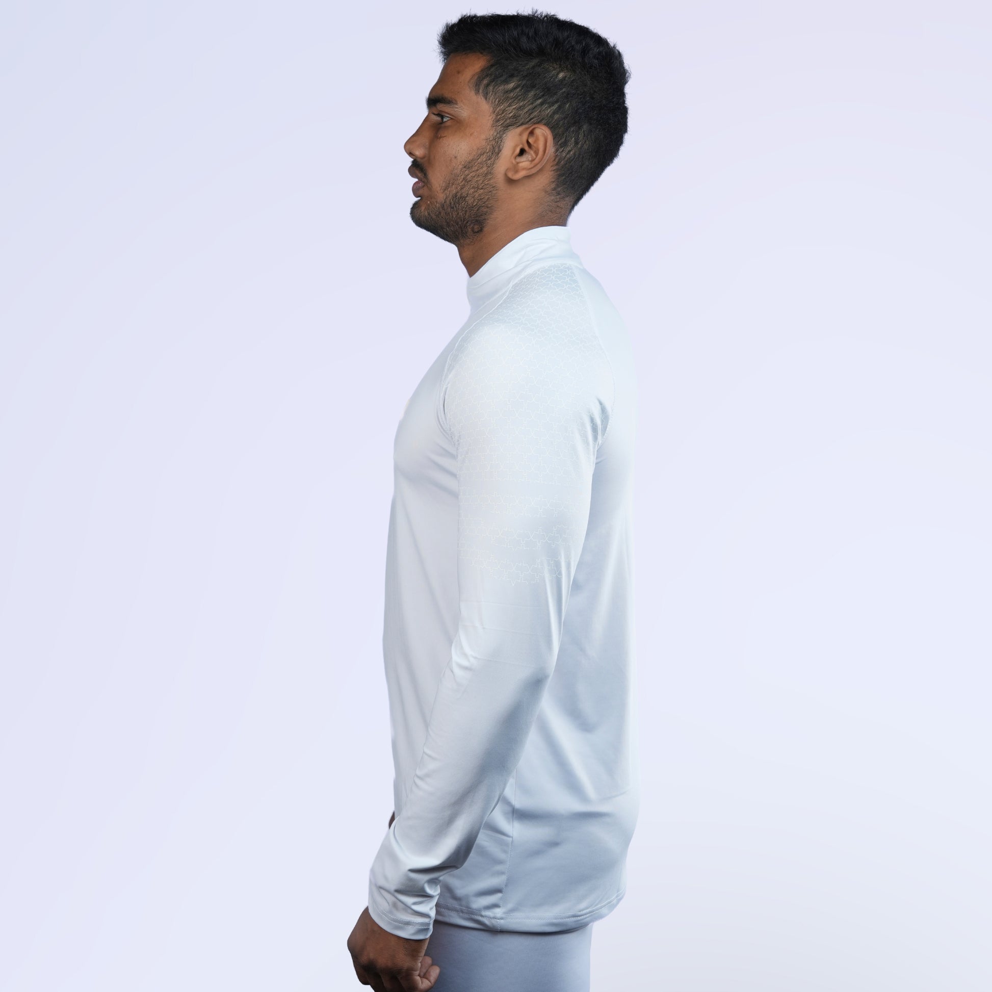 Ethan Full Sleeves Zipper With Shoulder Print