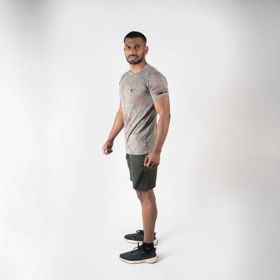 Ethan Half Sleeve Printed T-Shirt