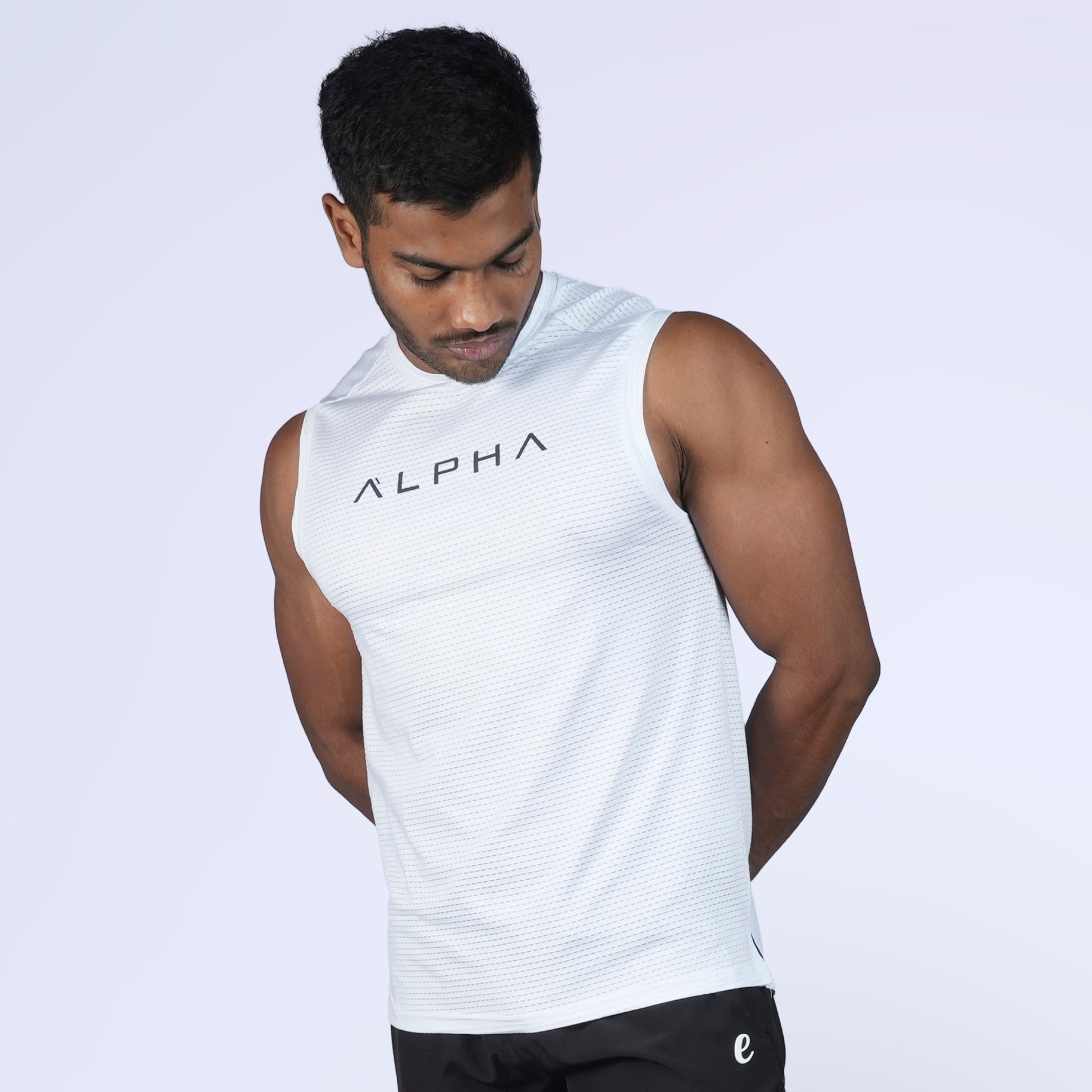 Ethan Alpha Cutsleeve Tank Top / Sleeveelss