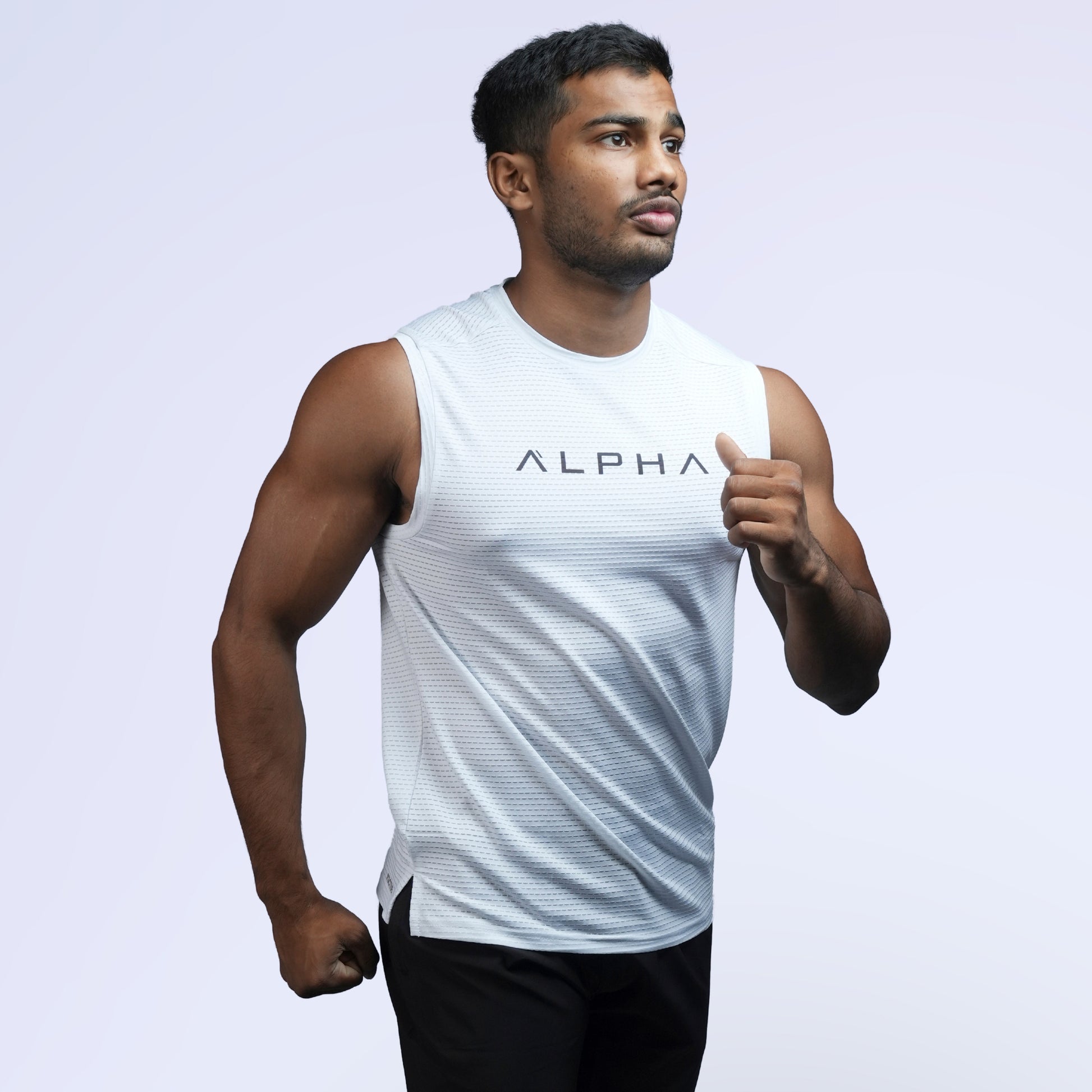 Ethan Alpha Cutsleeve Tank Top / Sleeveelss