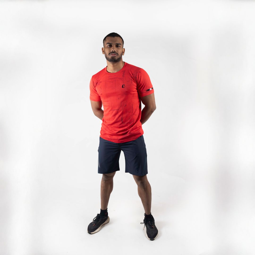 Ethan Half Sleeve Printed T-Shirt