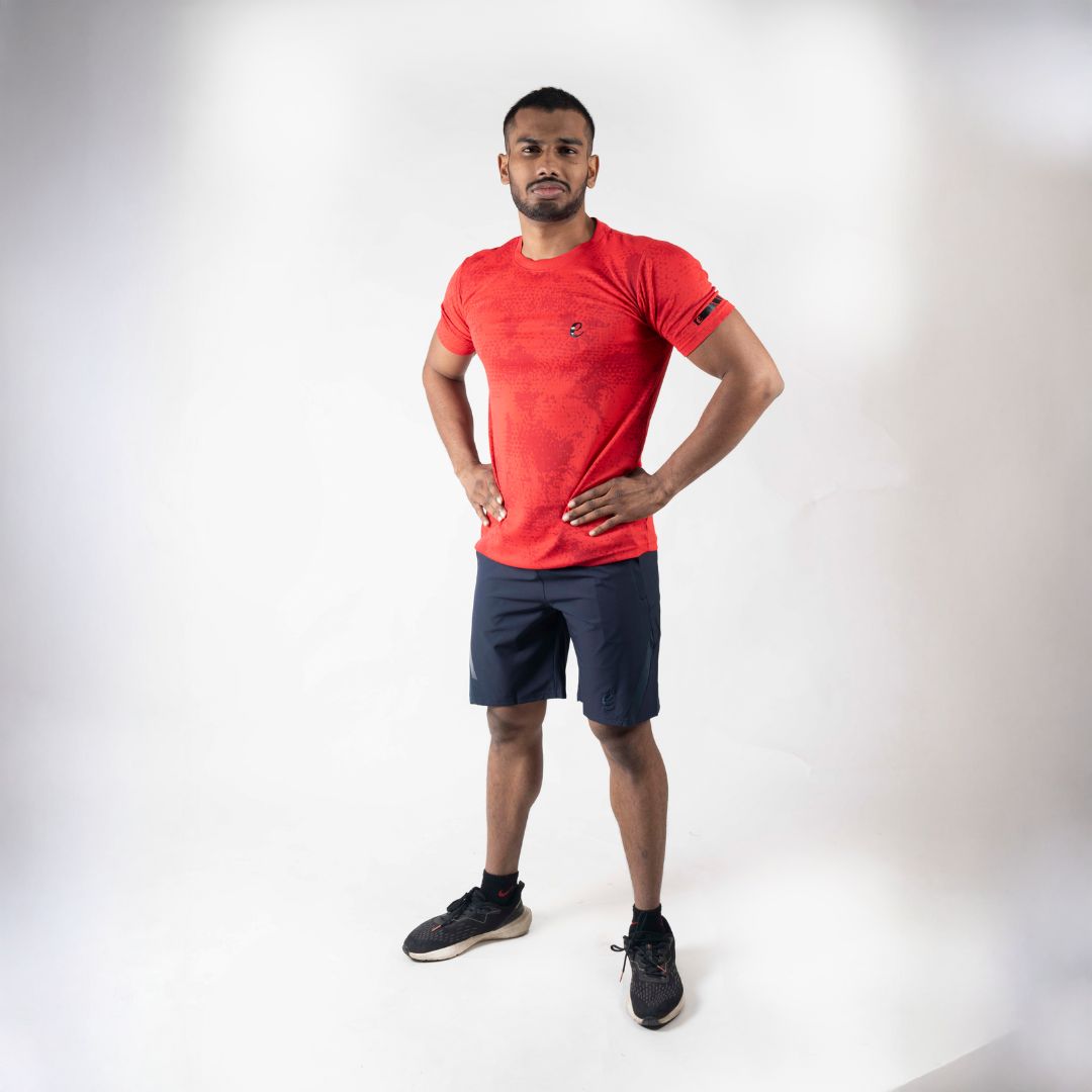 Ethan Half Sleeve Printed T-Shirt