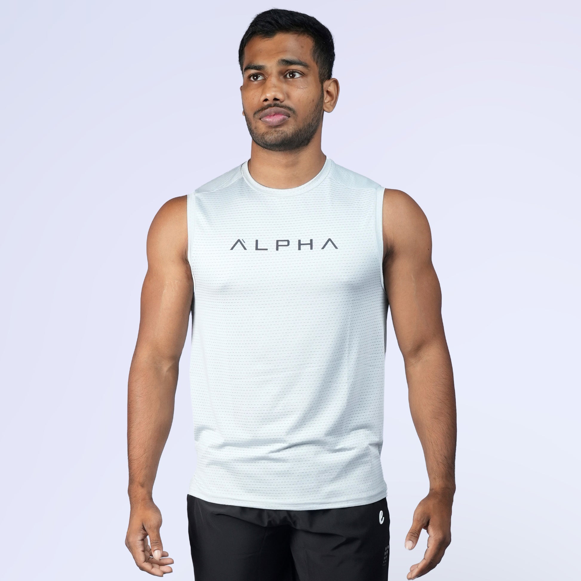 Ethan Alpha Cutsleeve Tank Top / Sleeveelss