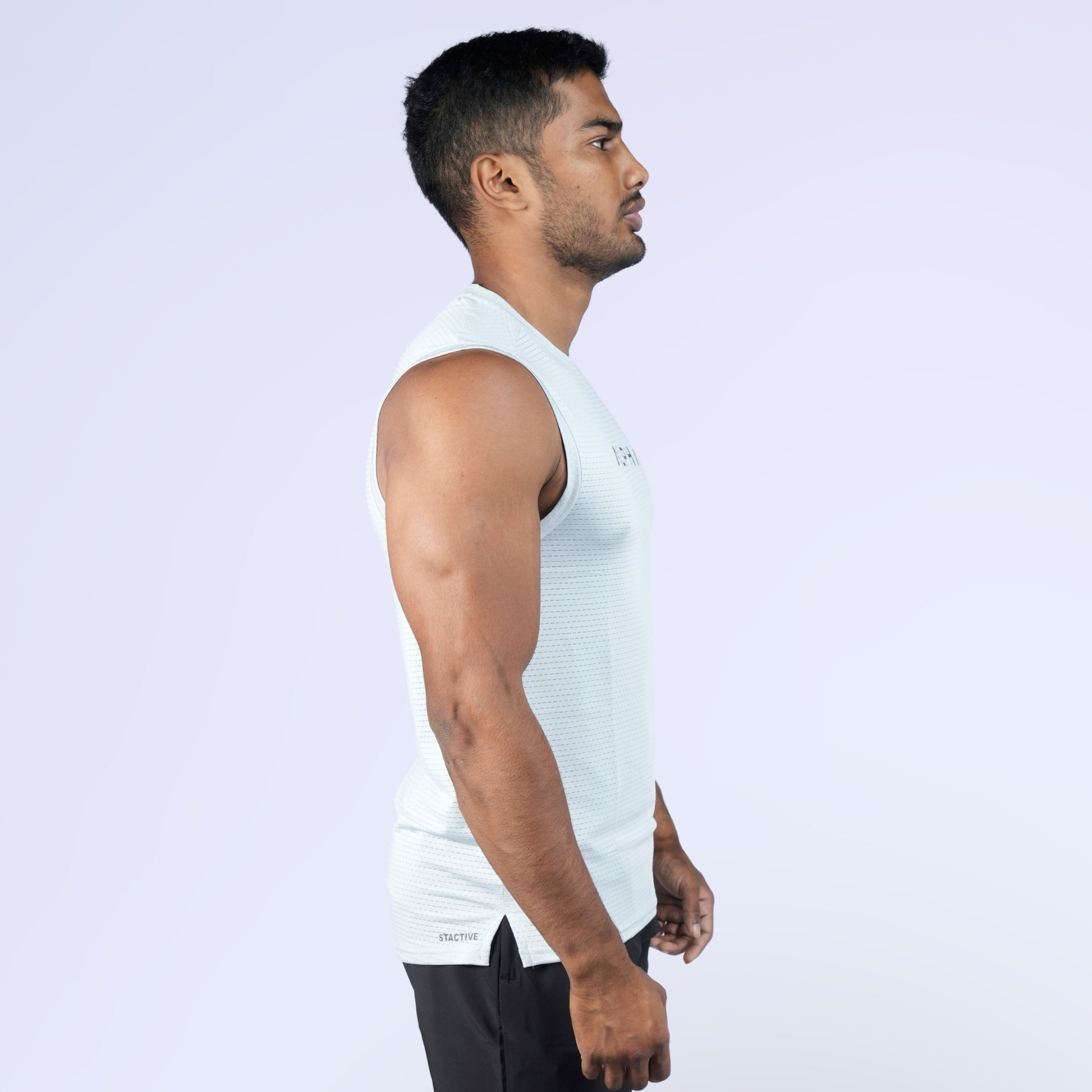 Ethan Alpha Cutsleeve Tank Top / Sleeveelss