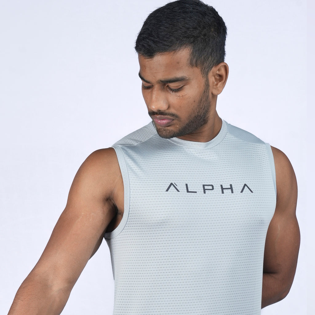 Ethan Alpha Cutsleeve Tank Top / Sleeveelss