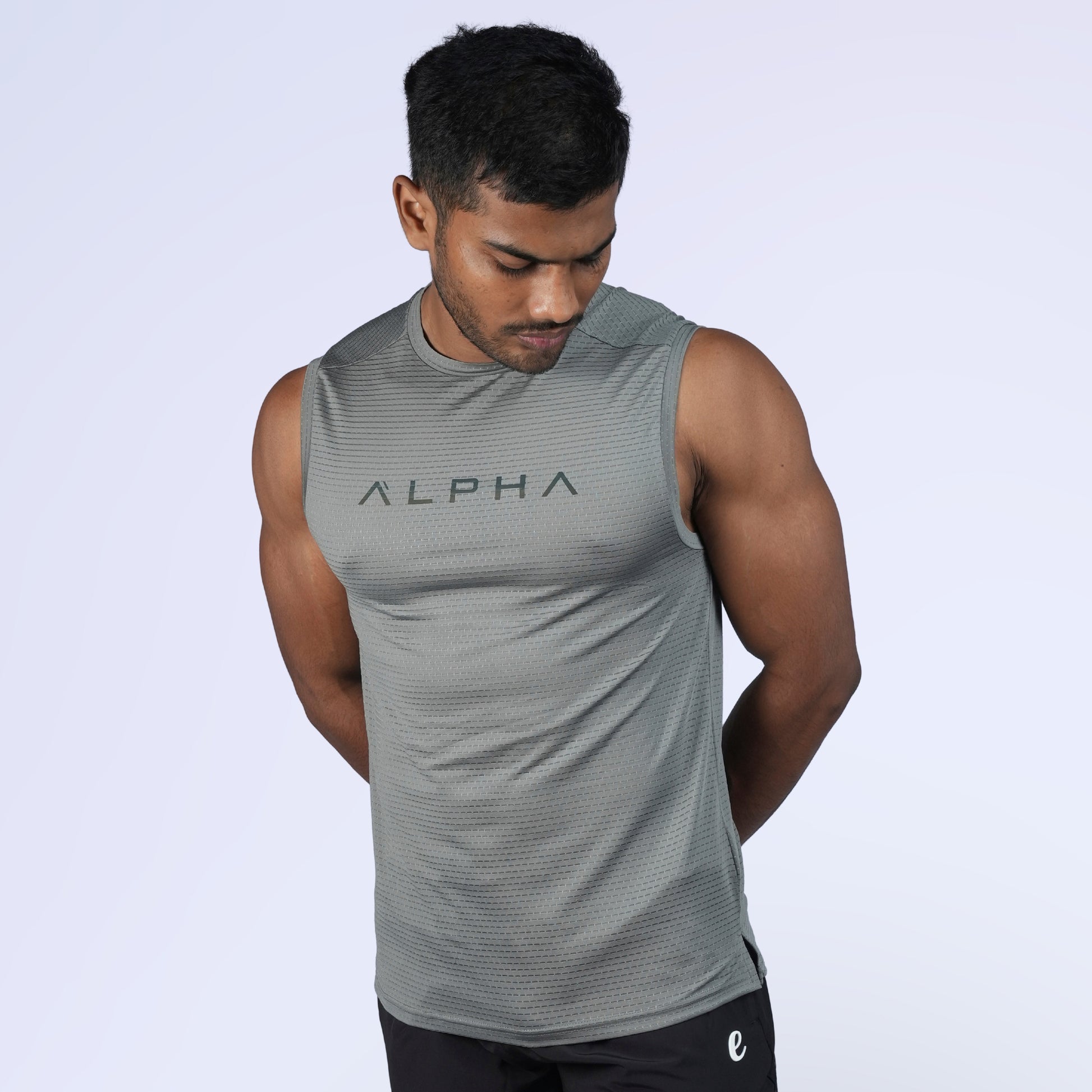 Ethan Alpha Cutsleeve Tank Top / Sleeveelss