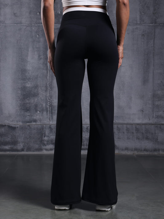 Onyx Court Flare Pants