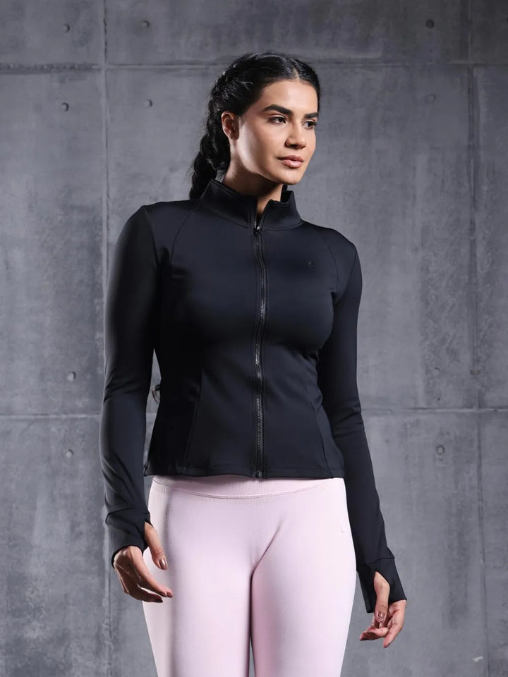 Onyx Sculpt Zip Jacket