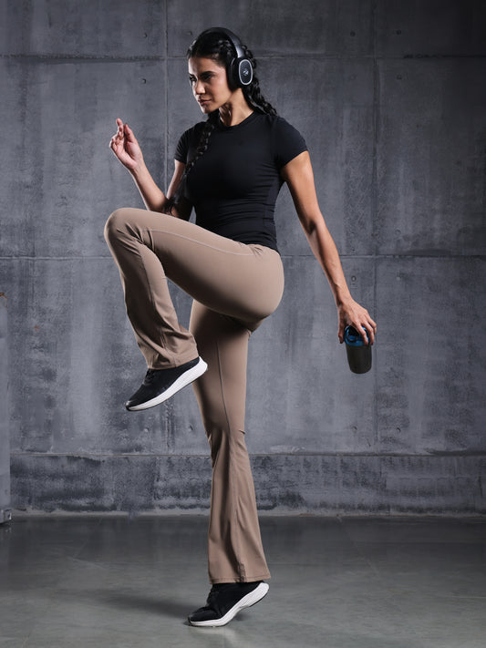 Mocha Flow Flare Pants