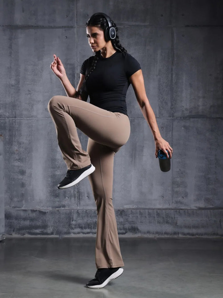 Mocha Flow Flare Pants