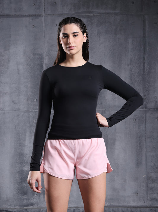 Midnight Sculpt Full Sleeve Top