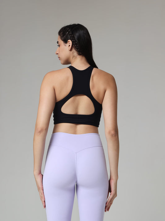Black PowerFit Sports Bra