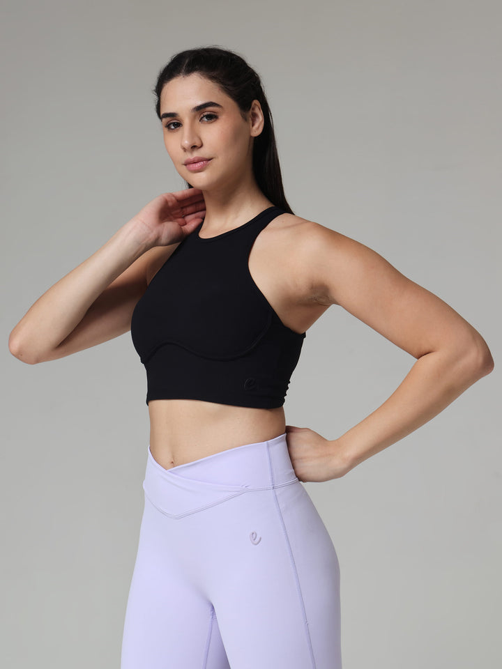 Black PowerFit Sports Bra