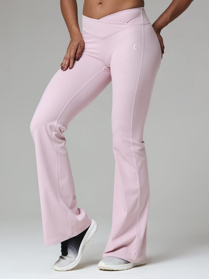 Blush Flow Flared Leggings